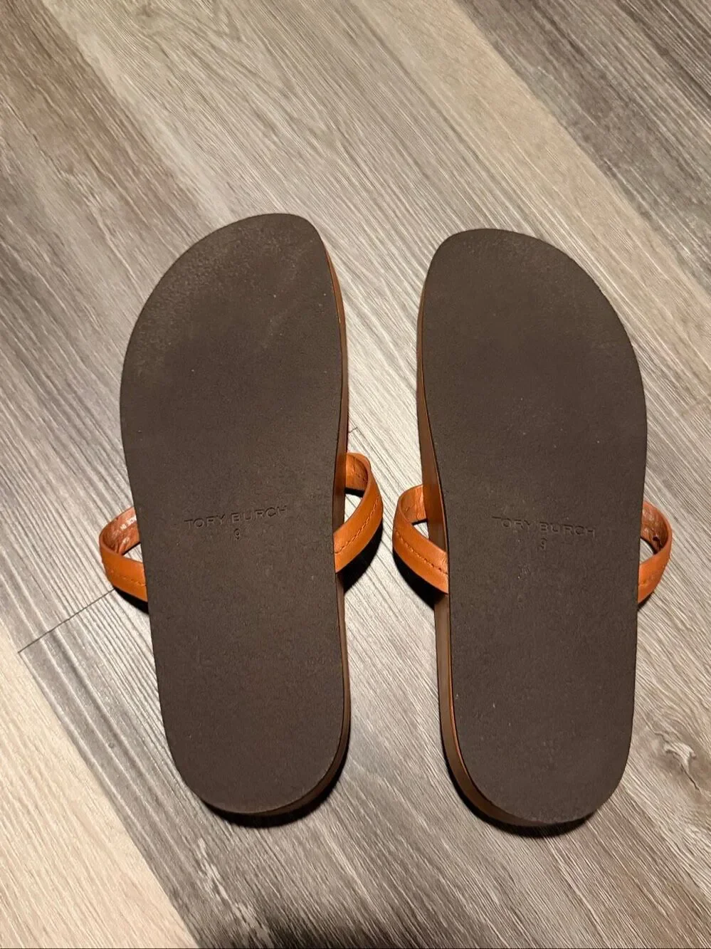 Tory Burch MILLER CLOUD SANDAL in Bourbon Miele Size US 9 $225